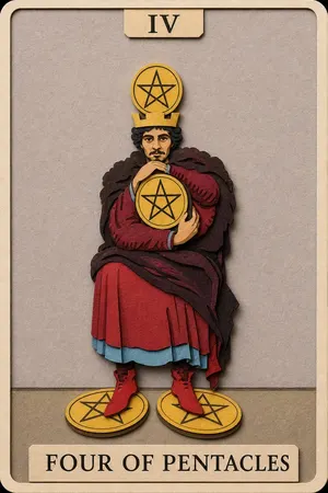 Four of Pentacles card