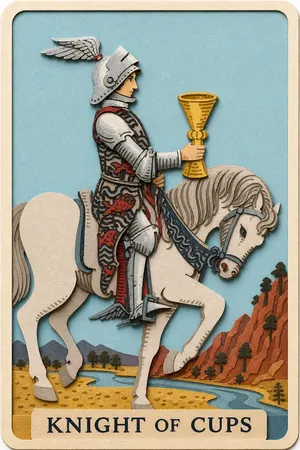 Knight of Cups card