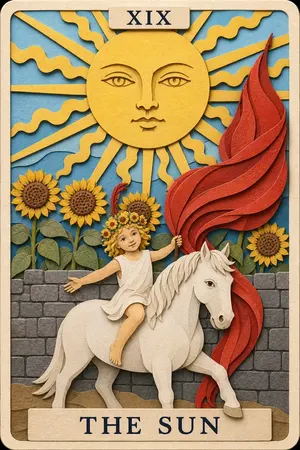 The Sun card